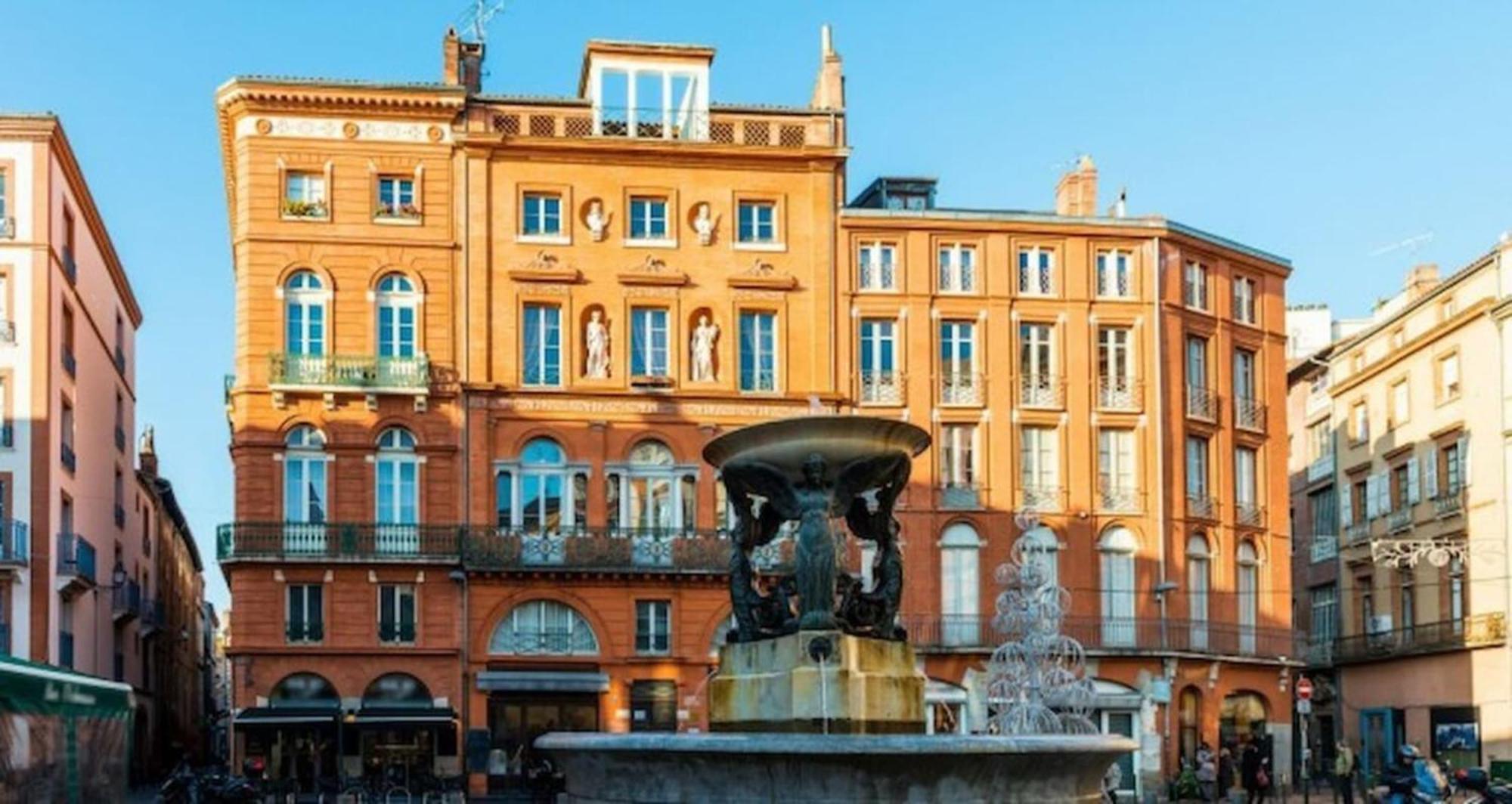 Montaudran Place Dupuy - Vue Panoramique -Metro Toulouse Exteriör bild